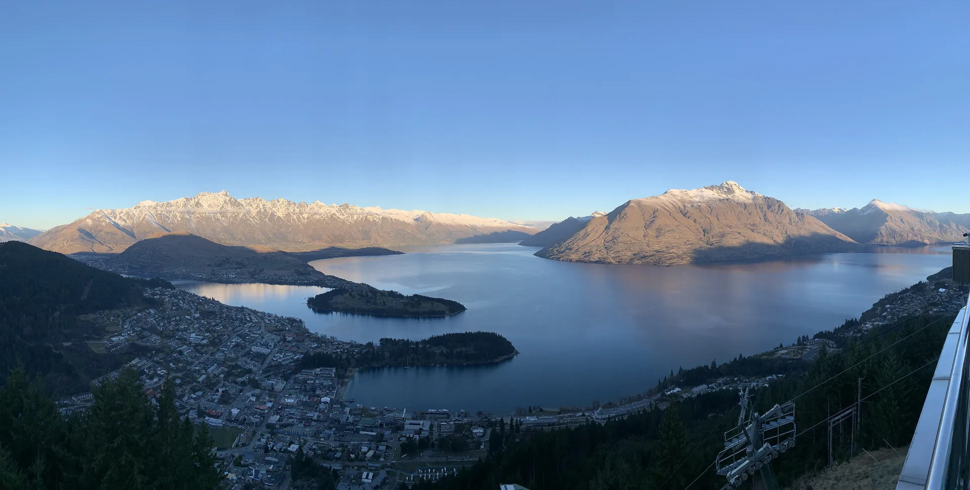 Mountain lake, New Zealand